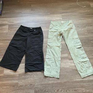 Final price! Size 8 wide leg pant bundle